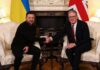 Zelensky Diterima PM Inggris Usai Cekcok dengan Trump
