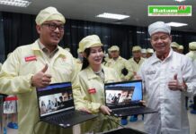 Li Claudia Hadiri Peresmian Fasilitas Perakitan Laptop Pertama di Indonesia