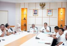 Lokasi Longsor di Sadai Akan Dibangun Batu Brojong
