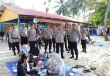 Kapolresta Barelang Kunjungi Pos Pengamanan Nongsa, Pastikan Wisatawan Aman
