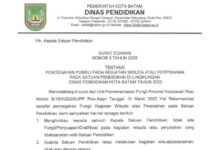 Disdik Kota Batam Larang Sekolah Pungut Uang Perpisahan