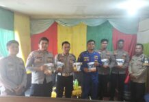 Polres Lingga Gelar Pemeriksaan Kesehatan di Pos Ketupat Seligi 2025