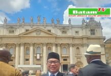 Wakili Presiden Prabowo, Deputi IV BP Batam Sampaikan Kesan Mendalam Pasca Pelantikan Paus Leo XIV di Vatikan