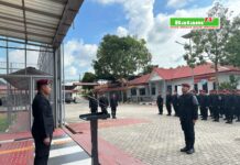 Rutan Batam Gelar Apel Siaga dan Ikrar Bebas Halinar, Karutan Tegaskan Komitmen Integritas