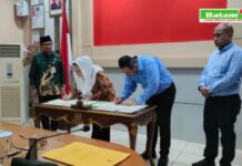 Pemkab Natuna Jalin MoU Bersama Kejari Natuna Untuk Penanganan Masalah DATUN