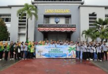 Suasana Haru Warnai Family Gathering Lapas Batam dan PIPAS