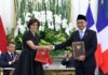 Menbud Fadli Zon Teken Perjanjian Kerja Sama Budaya Indonesia & Prancis