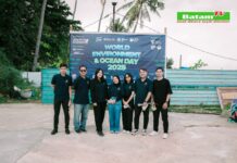 Peringati Hari Lingkungan Hidup Sedunia dan Hari Laut Sedunia, Grand Mercure Batam Centre Gelar Aksi Bersih pantai Tanjung Uma
