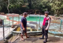 Polisi Amankan Wisata Hutan Mata Kucing Selama Libur Panjang