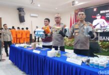 Polisi Tangkap 61 Pengedar-Pengguna Narkoba di Banten, Kiloan Sabu Disita