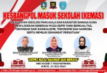 Kesbangpol Masuk Sekolah (KEMAS) Seri-4 digelar di SMAN 7 Tanjungpinang