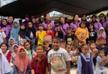 Kogabwilhan I Gelar Program MBG bersama Warga pesisir Bintan dalam Rangka HUT IKKT KE -59