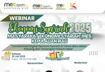 MES Kepri, MES Sumut dan MES Aceh Besar Kolaborasi Menggelar Webinar Ekonomi Syariah 2025