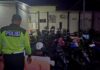 Polisi Amankan 8 Unit Sepeda Motor Terlibat Balap Liar di Tanjungpinang