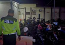 Polisi Amankan 8 Unit Sepeda Motor Terlibat Balap Liar di Tanjungpinang