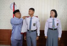 Wagub Kepri Lepas Dua Calon Paskibraka Nasional 2025 Utusan Kepri