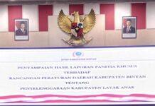 DPRD Bintan Sahkan Perda Kabupaten Layak Anak