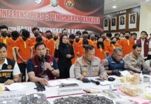 Polda Kepri Ungkap 26 Kasus Narkoba, Tahan 39 Tersangka