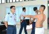 Lanud RSA Natuna Gelar Pantukhirda Penerimaan Calon Tamtama Khusus Kopasgat