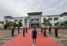 CPNS Lapas Batam Gelar Lari Bersama di Masa Pengenalan Lingkungan