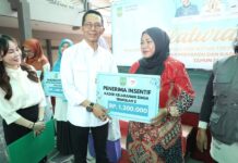 Sejumlah Kader Posyandu Terima Isentif Rp400 Ribu per Bulan