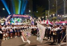 Sekda Kota Batam Lepas Peserta Night Run Carnival 2025