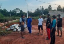 Warga Puspandari Hentikan Penimbunan Pengembang Perumahan Osela