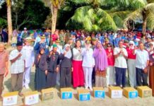 Pangkogabwilhan I Salurkan 300 Paket Sembako untuk Warga Natuna