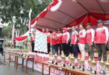 310 Regu Meriahkan Lomba Gerak Jalan 2025 Pemko Batam