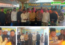 Tabligh Akbar dan Pembagian 500 Paket Sembako Warnai Semarak Peringatan Maulid Nabi di Masjid Al Ikhlas Perum BNR Sekupang