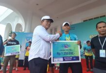 Atlet Lari Wing Udara I Puspenerbal TNI AL Kembali Juara di Event PLN Mobile Fun Run 2025