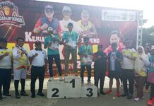 Atlet Runner Tanjungpinang Sapu Bersih Podium Master Fun Run 5K Kejuaraan Tarkam Kemenpora RI