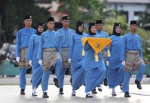 18 Paskibraka Binaan Bakesbangpol 2025, Sukseskan Upacara Peringatan Hari Jadi ke-23 Provinsi Kepri