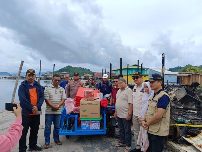 bantuan untuk korban kebakaran