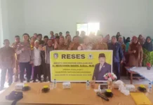 Anggota DPRD Kepri Mustamin Bakri Reses di Bunguran Barat