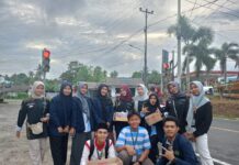 Galang Dana Kebakaran, Mahasiswa STAI Natuna Turun ke Jalan