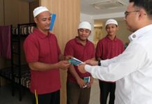 Tiga Nelayan Karimun yang Hanyut Hingga ke Malaysia Dipulangkan