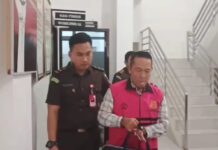 Kejari Lingga Tahan Tiga Tersangka Korupsi Proyek Jembatan Marok Kecil