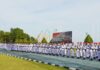 Upacara HUT ke-80 TNI di Kodaeral IV Batam Berlangsung Khidmat