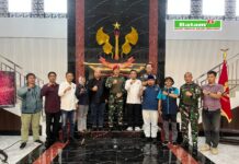 PWI Banten Jalin Silaturahmi dengan Grup 1 Kopassus: Perkuat Sinergi untuk Persatuan dan Informasi Bangsa