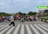 Ruqyah On The Street di Simpang Vidka Tiban, PWI Kepri Doakan Keselamatan Pengendara