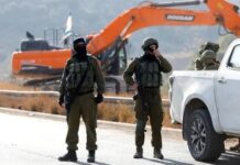 Dilindungi Tentara, Buldoser Israel Bangun Jalan Baru di Tepi Barat
