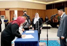 67 Pejabat Pemko Batam Dilantik, Walikota Minta Fokus pada Peningkatan Pelayanan Publik