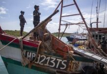 KKP Tangkap Nelayan Vietnam Pakai Jaring Trawl di Laut Natuna