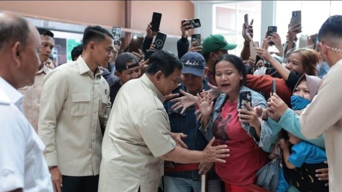 Ibu hamil dan prabowo