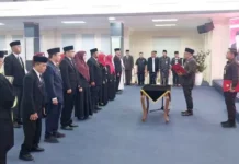Walikota Tanjungpinang Lantik 14 Pejabat Fungsional