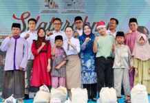 1.000 Anak Yatim Batam Terima Bantuan Paket Sembako