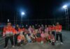 Meriahkan Hari Ibu, KKN STAI Natuna Posko 01 Adakan Lomba Voli Ibu-Ibu
