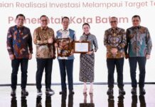 Pemko Batam Raih Dua Penghargaan Nasional, Realisasi Investasi 2025 Tembus Rp69,3 Triliun