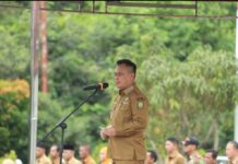 Bupati Lingga Soroti Kinerja dan Etika ASN saat Apel